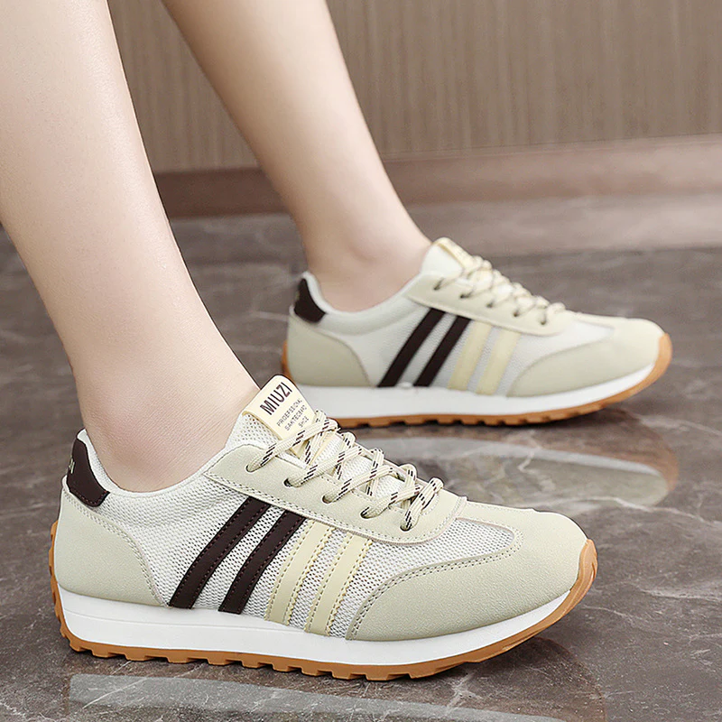 Damen Sportliche Sneakers mit atmungsaktiver Mesh-Oberfläche und rutschfester Laufsohle Heidi Mode - Image 4