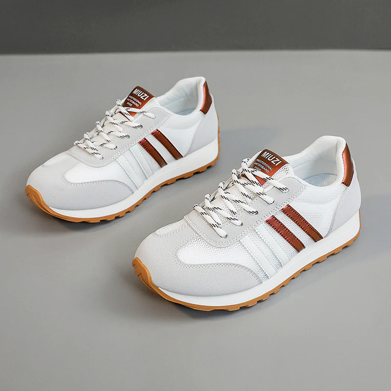 Damen Sportliche Sneakers mit atmungsaktiver Mesh-Oberfläche und rutschfester Laufsohle Heidi Mode - Image 6