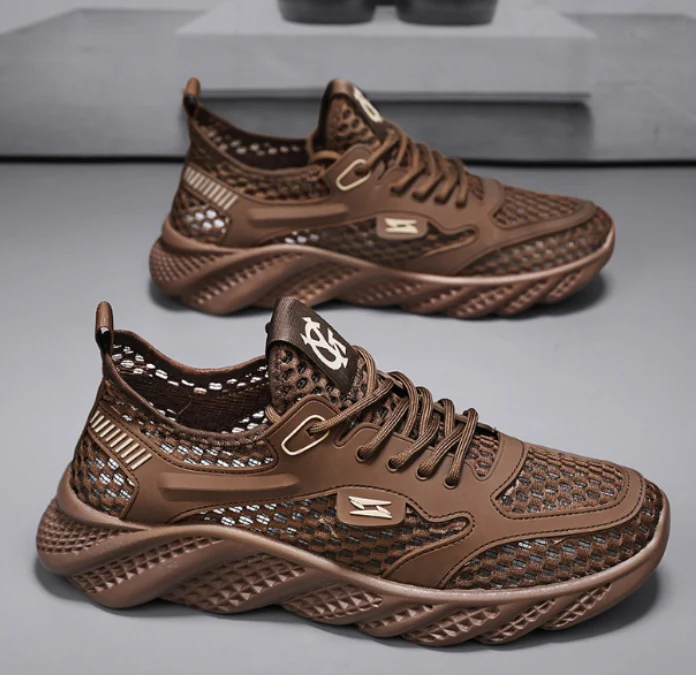 Damen Sportliche Sneakers mit atmungsaktiver Mesh-Oberfläche und rutschfester Sohle Heidi Mode - Image 7