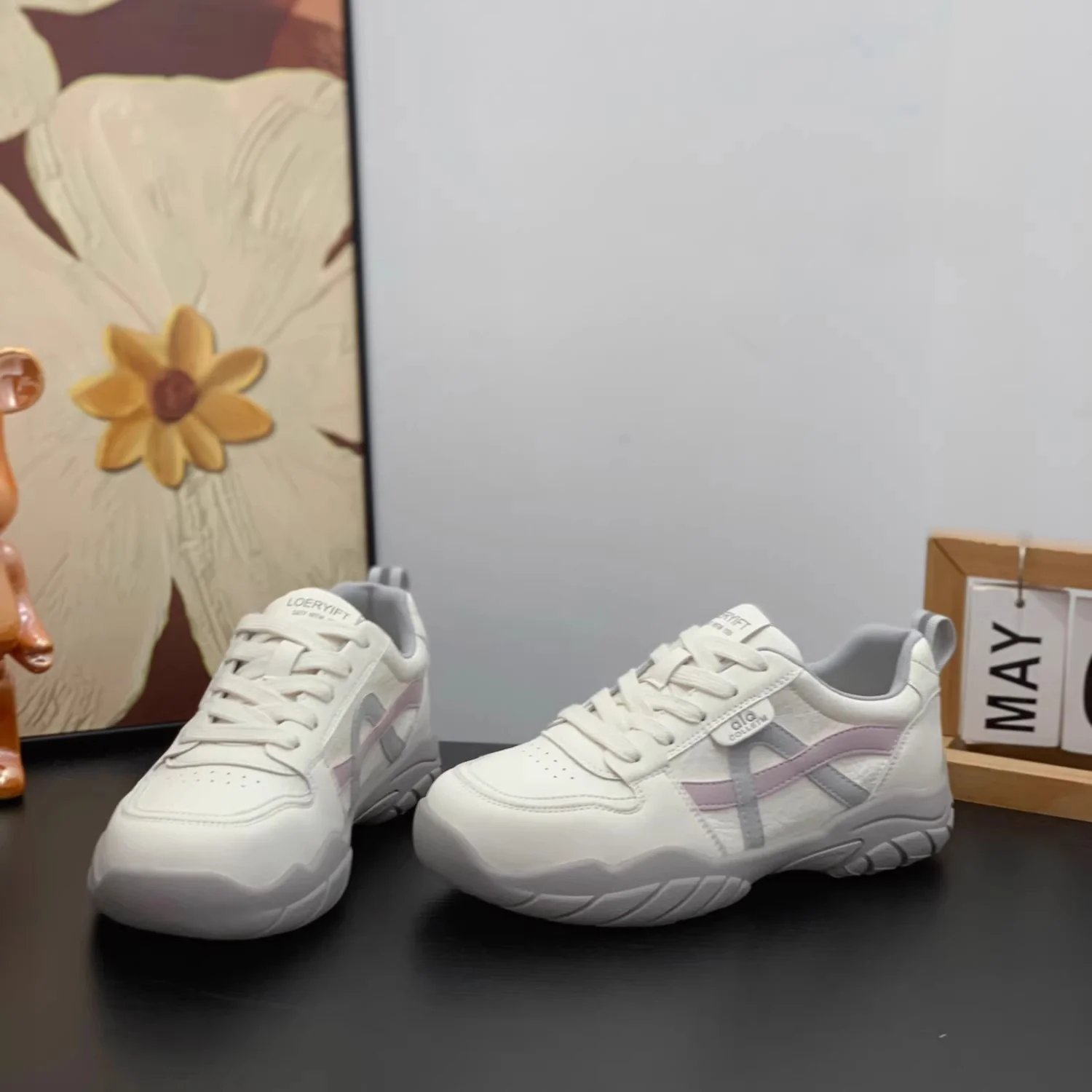 Damen Sportliche Sneakers mit atmungsaktiver Mesh-Oberfläche und rutschfester Sohle Heidi Mode - Image 3