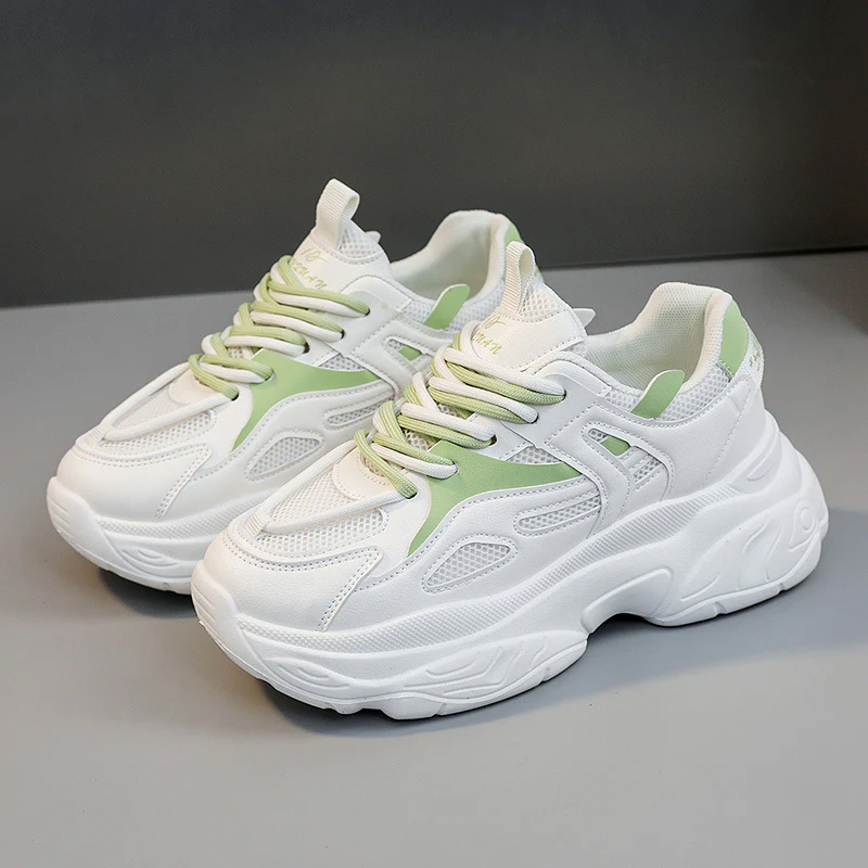 Damen Sportliche Sneakers mit atmungsaktiver Mesh-Oberfläche und stabiler Sohle Heidi Mode - Image 7