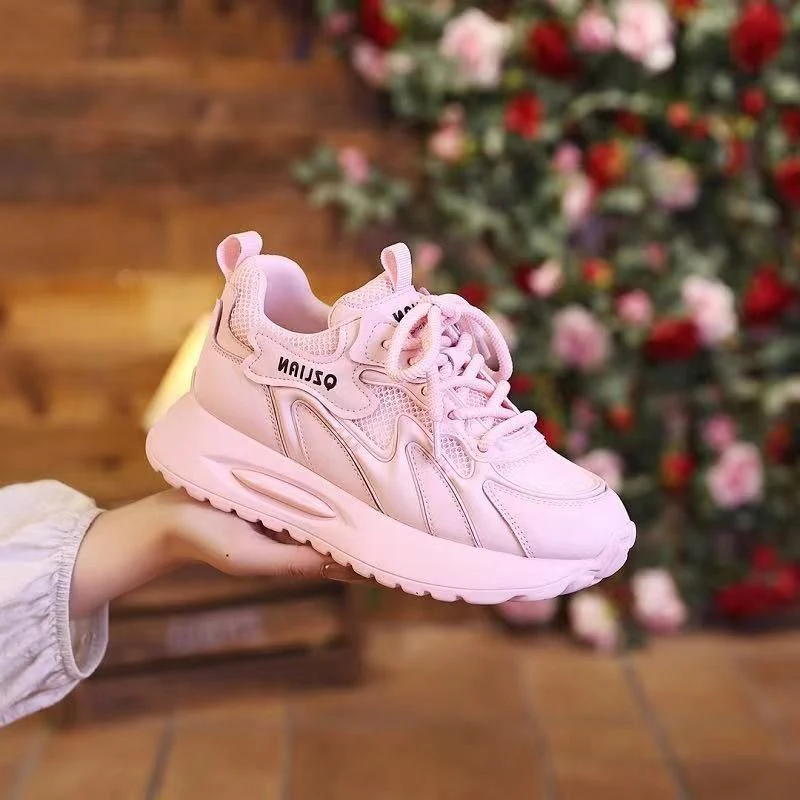 Damen Sportliche Sneakers mit atmungsaktiver Mesh-Oberfläche und stoßdämpfendem Design Heidi Mode - Image 2