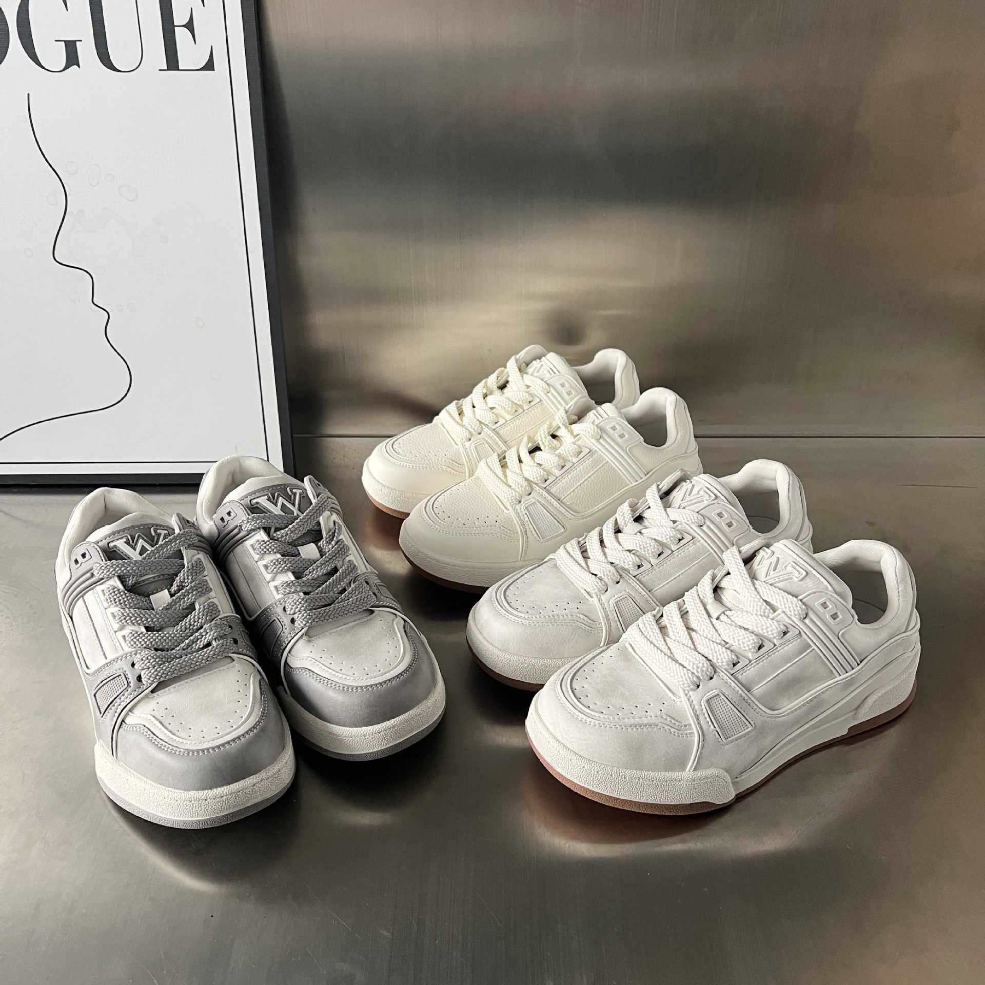 Damen Sportliche Sneakers mit atmungsaktiver Mesh-Oberfläche und stoßdämpfendem Fußbett Heidi Mode - Image 4
