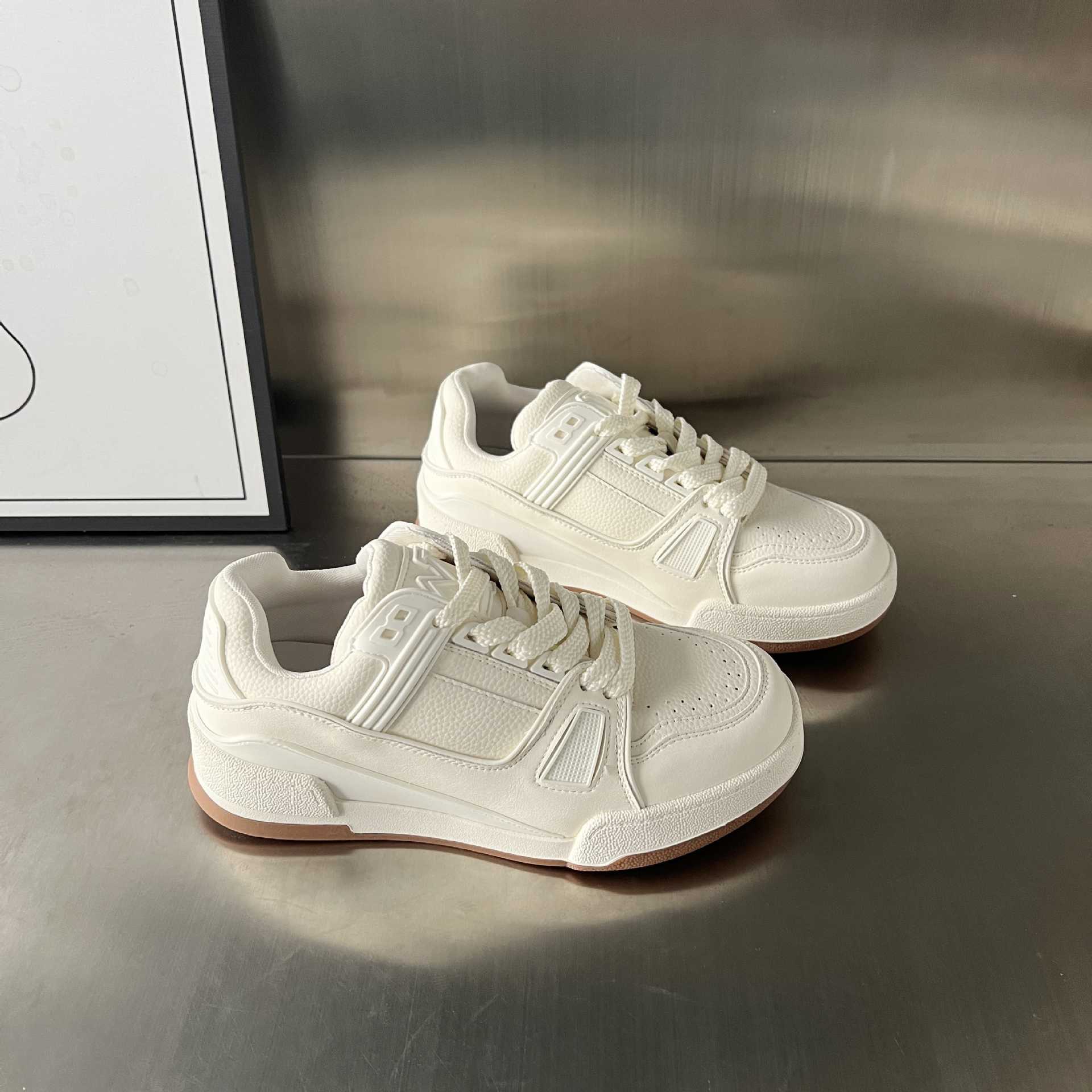 Damen Sportliche Sneakers mit atmungsaktiver Mesh-Oberfläche und stoßdämpfendem Fußbett Heidi Mode - Image 5