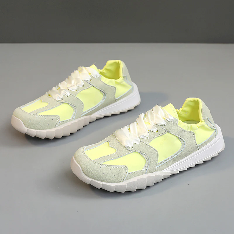 Damen Sportliche Sneakers mit atmungsaktiver Mesh-Oberfläche und stoßdämpfendem Profil Heidi Mode - Image 7