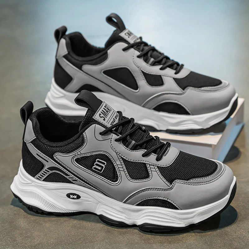 Damen Sportliche Sneakers mit atmungsaktiver Mesh-Oberfläche und stoßdämpfendem Sohlenprofil Heidi Mode - Image 3