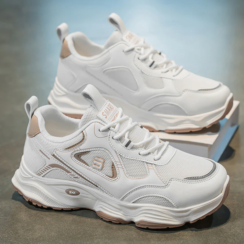 Damen Sportliche Sneakers mit atmungsaktiver Mesh-Oberfläche und stoßdämpfendem Sohlenprofil Heidi Mode - Image 4