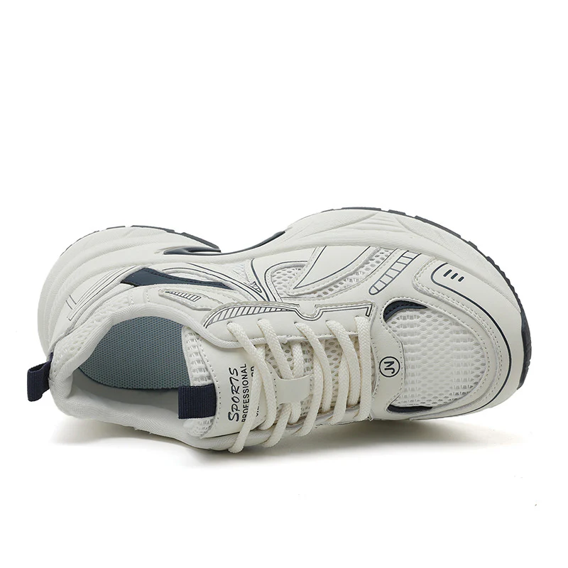 Damen Sportliche Sneakers mit atmungsaktiver Mesh-Oberfläche und stoßdämpfender Laufsohle Heidi Mode - Image 2