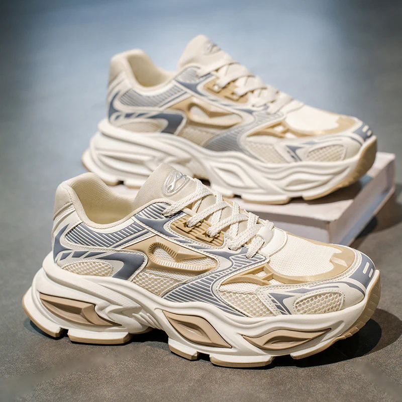 Damen Sportliche Sneakers mit atmungsaktiver Mesh-Oberfläche und stylischem Design Heidi Mode - Image 2