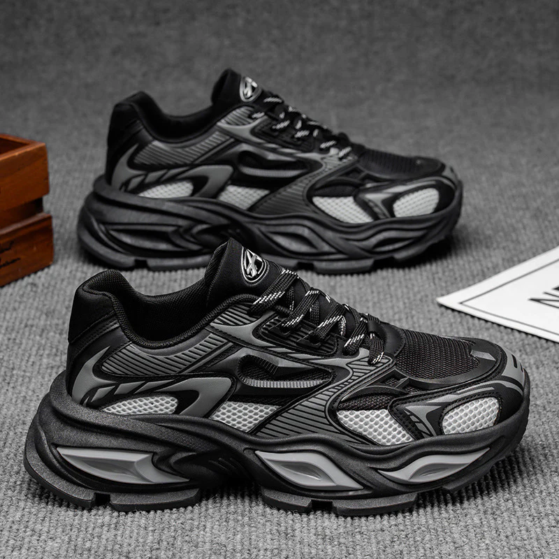 Damen Sportliche Sneakers mit atmungsaktiver Mesh-Oberfläche und stylischem Design Heidi Mode - Image 4