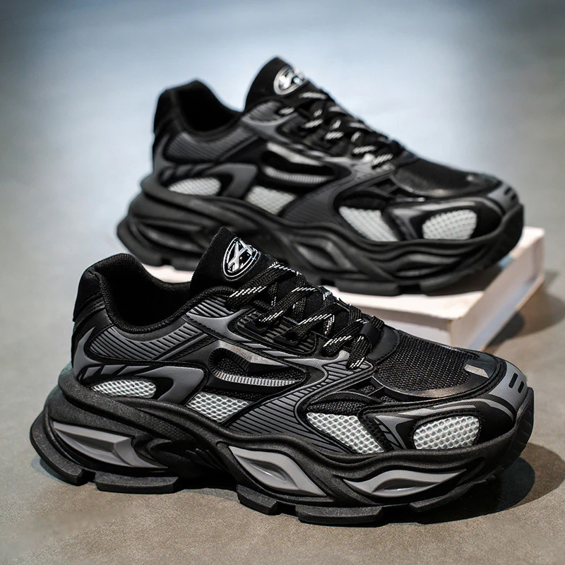 Damen Sportliche Sneakers mit atmungsaktiver Mesh-Oberfläche und stylischem Design Heidi Mode - Image 8