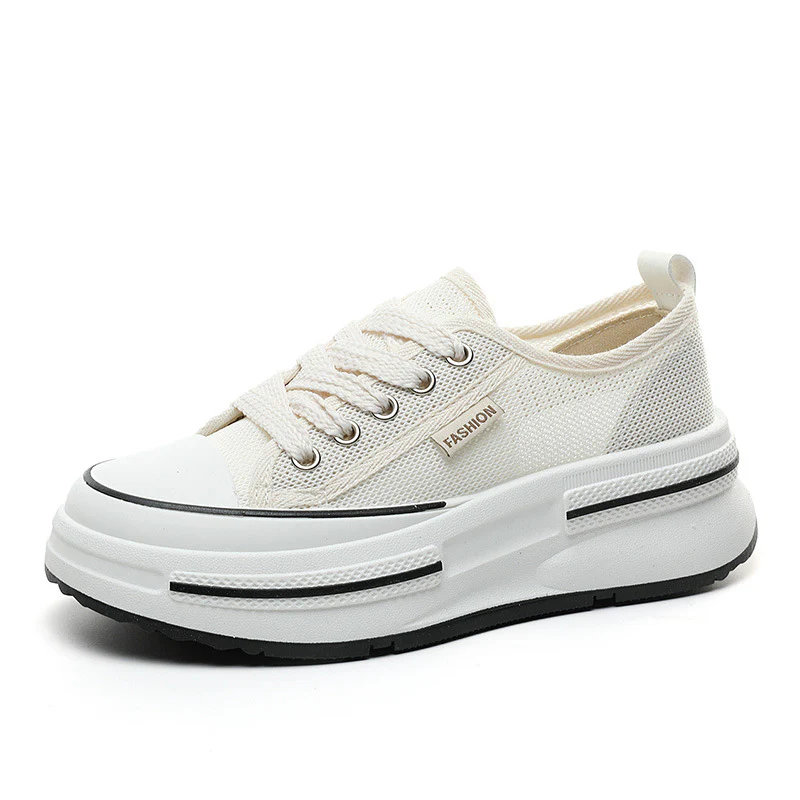 Damen Sportliche Sneakers mit atmungsaktiver Mesh-Oberfläche und trendigem Design Heidi Mode - Image 5