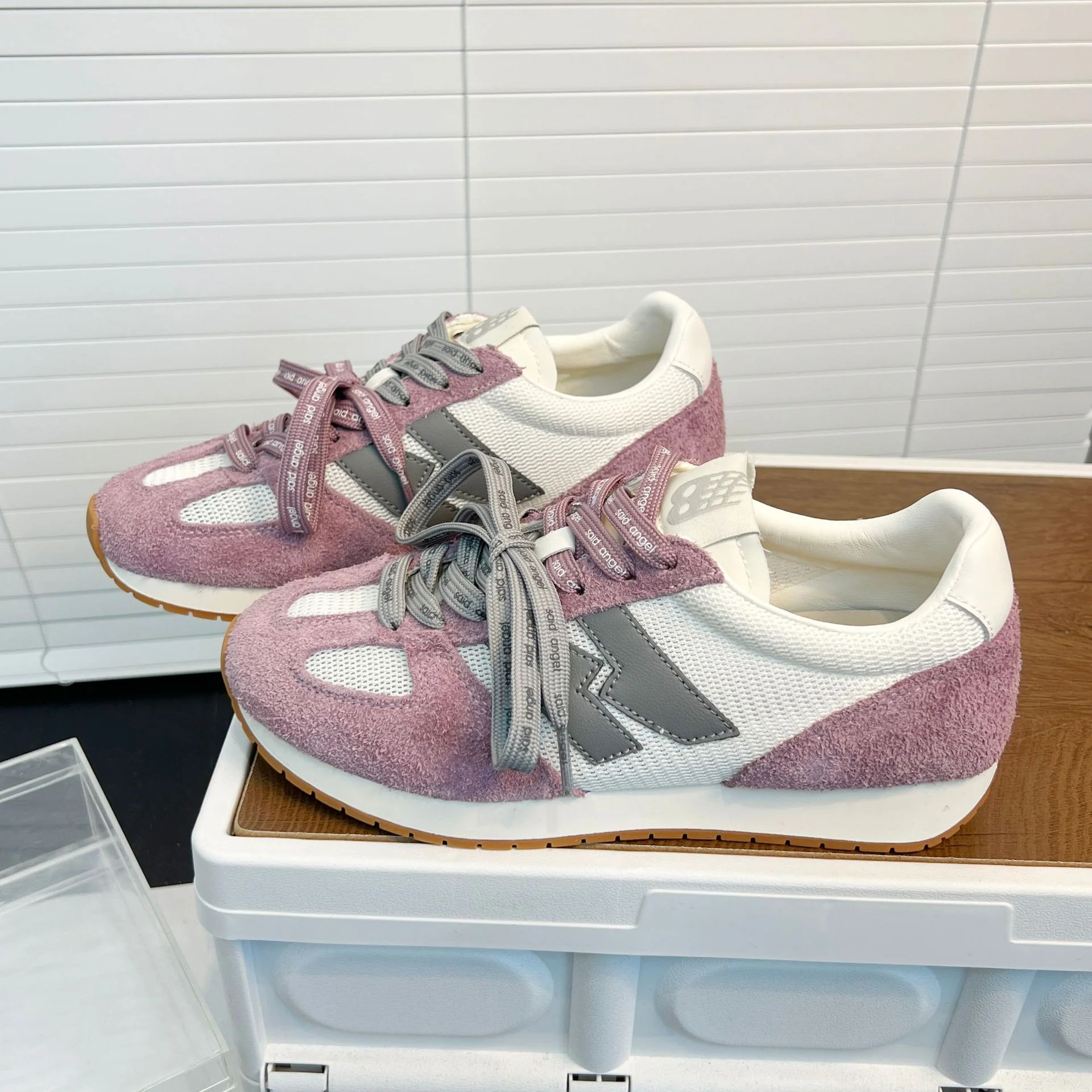 Damen Sportliche Sneakers mit atmungsaktiver Mesh-Oberfläche und weichem Futter Heidi Mode - Image 6