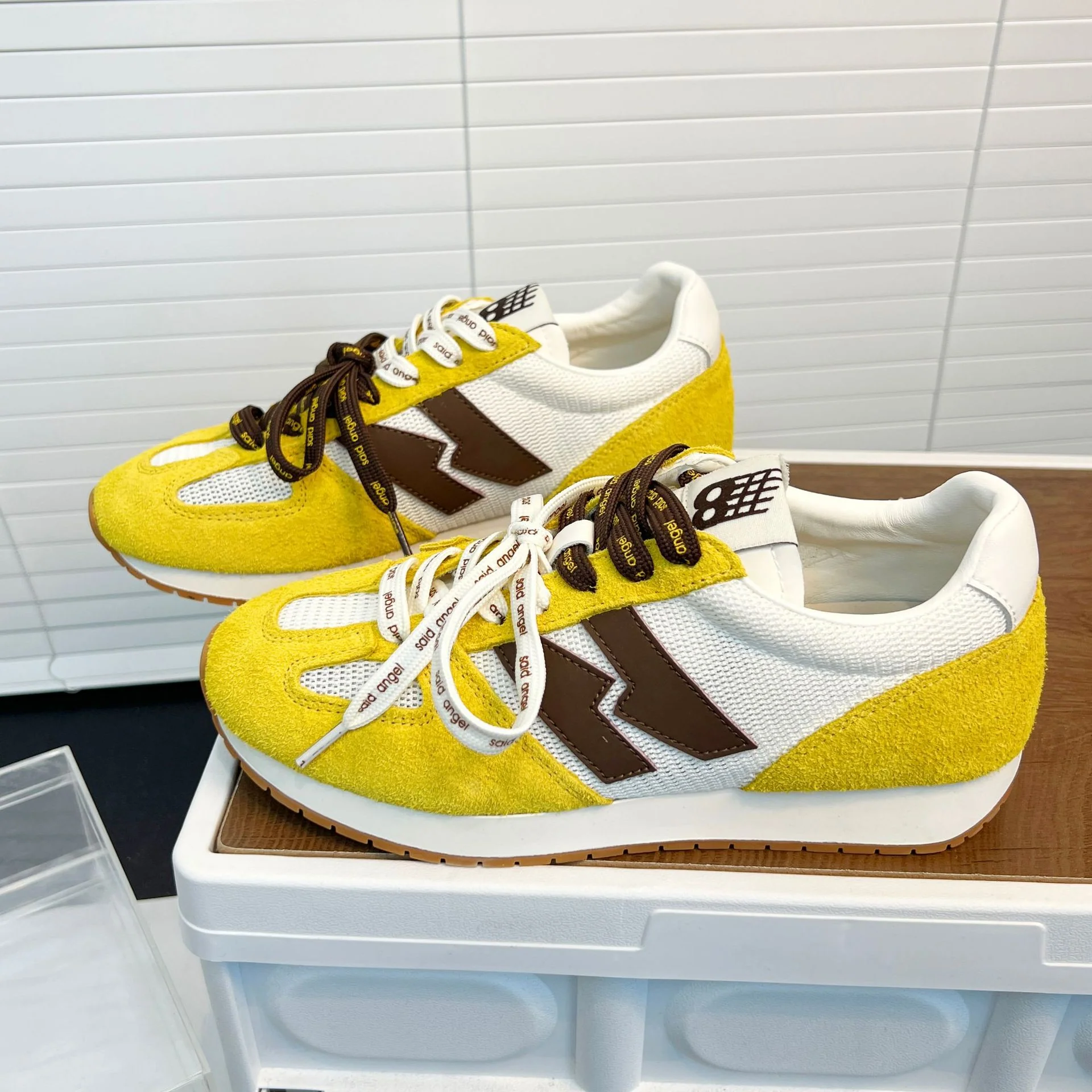 Damen Sportliche Sneakers mit atmungsaktiver Mesh-Oberfläche und weichem Futter Heidi Mode - Image 8