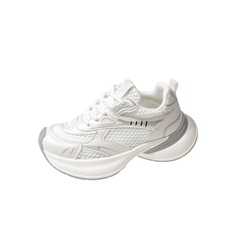 Damen Sportliche Sneakers mit atmungsaktiver Mesh-Struktur und stoßdämpfender Sohle Heidi Mode - Image 5