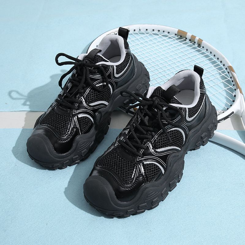 Damen Sportliche Sneakers mit atmungsaktiver Netzoberfläche und gepolsterter Sohle Heidi Mode - Image 4