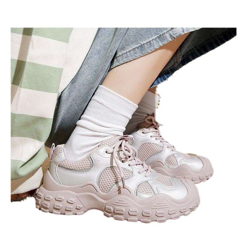 Damen Sportliche Sneakers mit atmungsaktiver Netzoberfläche und gepolsterter Sohle Heidi Mode - Image 5