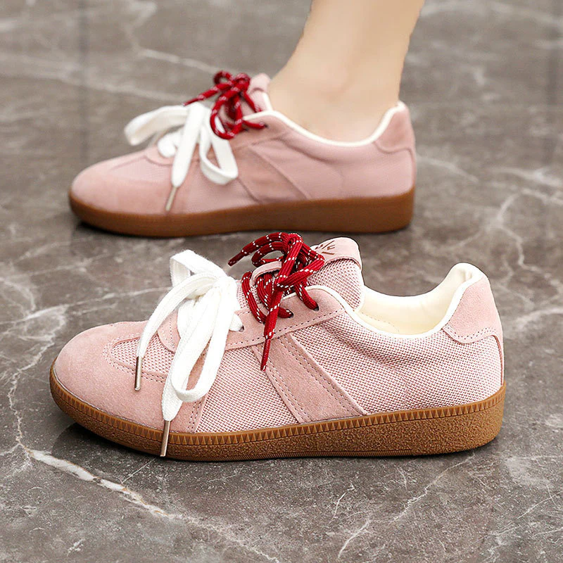 Damen Sportliche Sneakers mit atmungsaktiver Netzstruktur und bequemer Dämpfung Heidi Mode - Image 3
