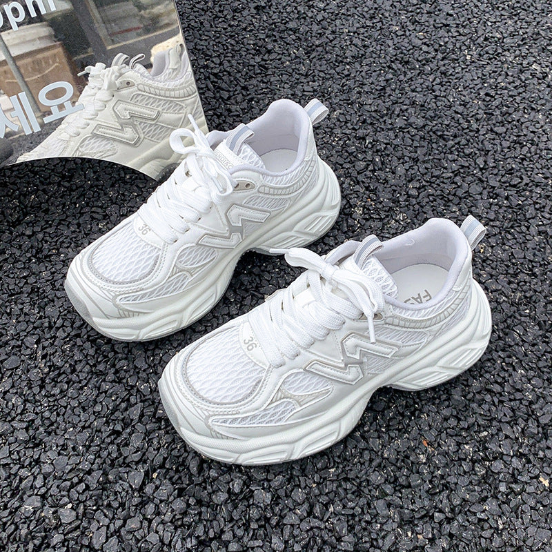 Damen Sportliche Sneakers mit atmungsaktiver Netzstruktur und dämpfender Sohle Heidi Mode - Image 2