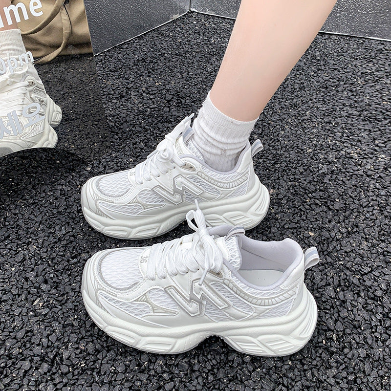 Damen Sportliche Sneakers mit atmungsaktiver Netzstruktur und dämpfender Sohle Heidi Mode - Image 7