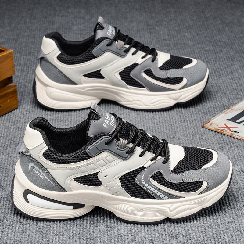 Damen Sportliche Sneakers mit atmungsaktiver Netzstruktur und ergonomischer Dämpfung Heidi Mode - Image 4
