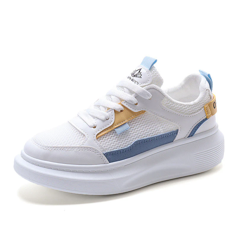 Damen Sportliche Sneakers mit atmungsaktiver Netzstruktur und flexiblem Sohlenprofil Heidi Mode - Image 5