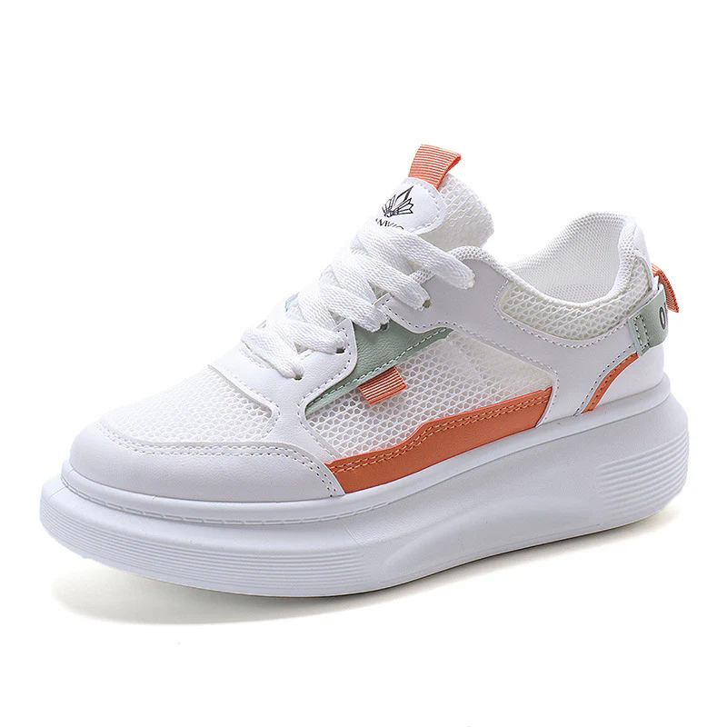 Damen Sportliche Sneakers mit atmungsaktiver Netzstruktur und flexiblem Sohlenprofil Heidi Mode - Image 8