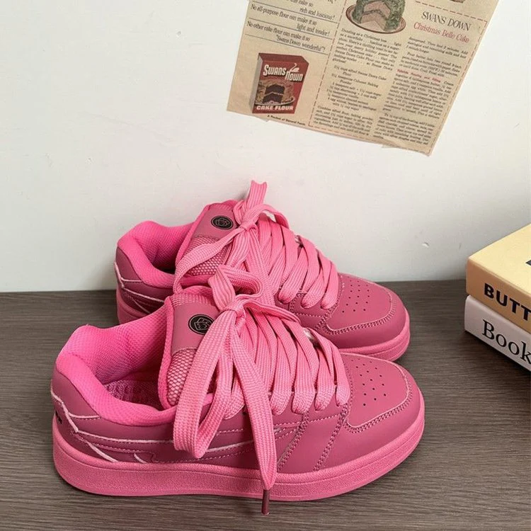 Damen Sportliche Sneakers mit atmungsaktiver Netzstruktur und gepolsterter Laufsohle Heidi Mode - Image 4