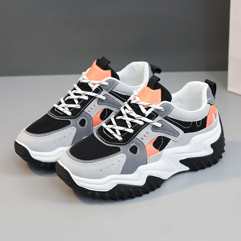 Damen Sportliche Sneakers mit atmungsaktiver Netzstruktur und griffiger Sohle Heidi Mode - Image 7