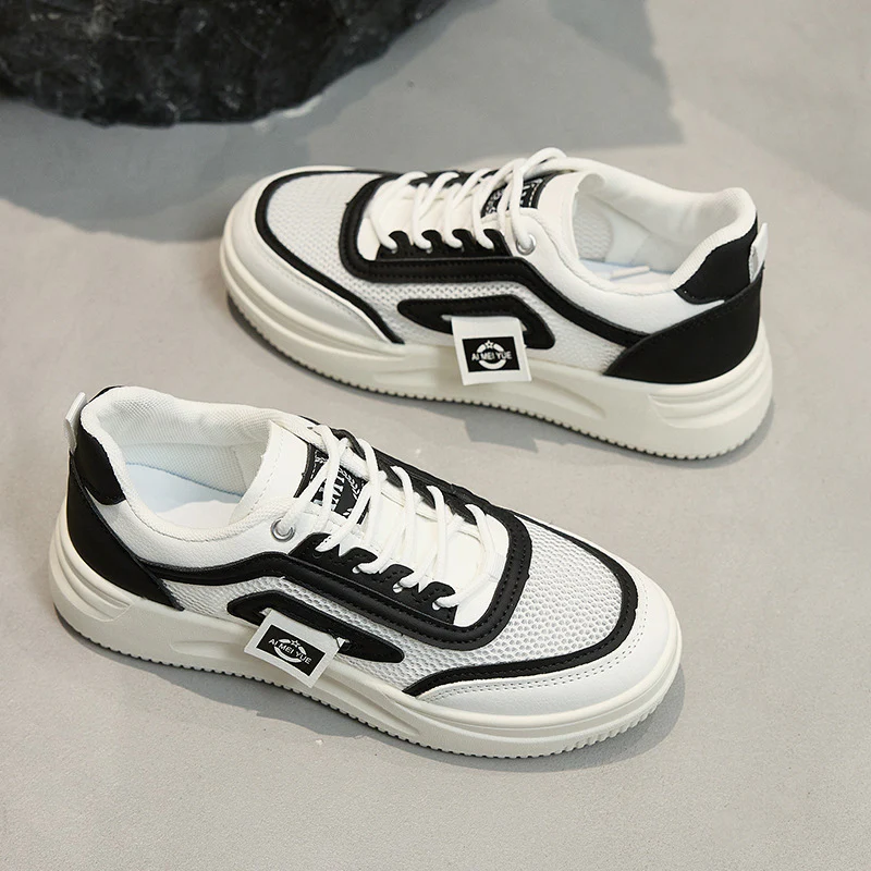 Damen Sportliche Sneakers mit atmungsaktiver Netzstruktur und robustem Sohlendesign Heidi Mode - Image 6