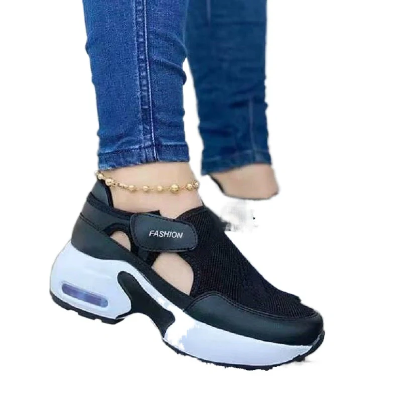 Damen Sportliche Sneakers mit atmungsaktiver Netzstruktur und rutschfester Sohle Heidi Mode - Image 5