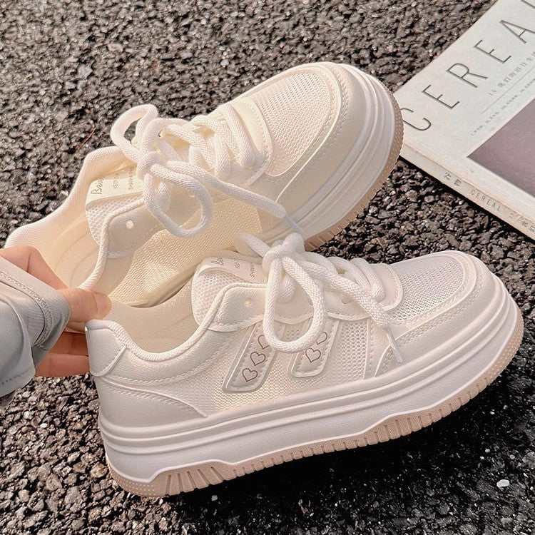 Damen Sportliche Sneakers mit atmungsaktiver Netzstruktur und stoßdämpfender Sohle Heidi Mode - Image 2