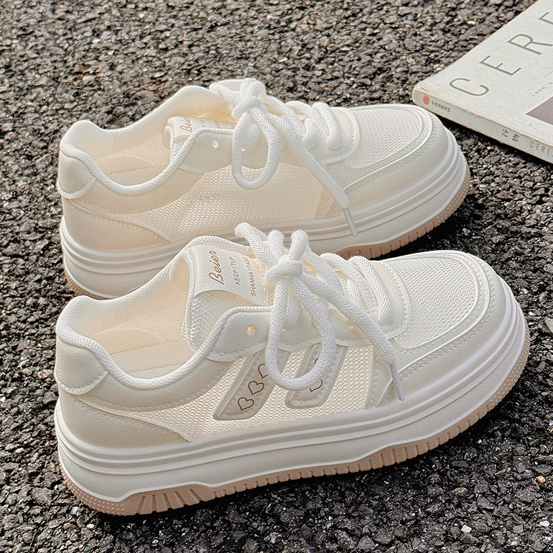 Damen Sportliche Sneakers mit atmungsaktiver Netzstruktur und stoßdämpfender Sohle Heidi Mode - Image 6