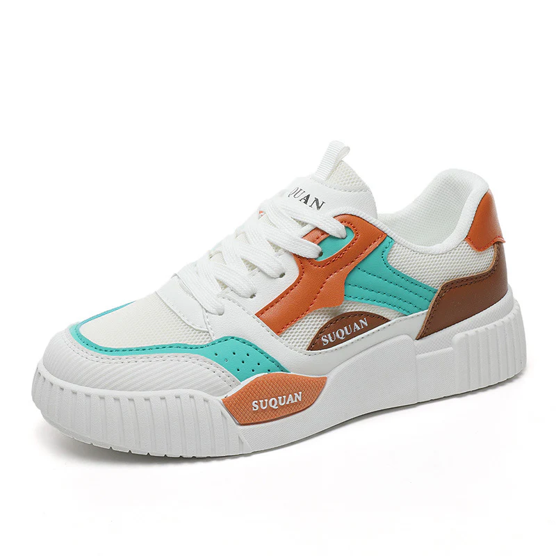 Damen Sportliche Sneakers mit atmungsaktiver Oberfläche und dämpfendem Sohlenprofil Heidi Mode - Image 5