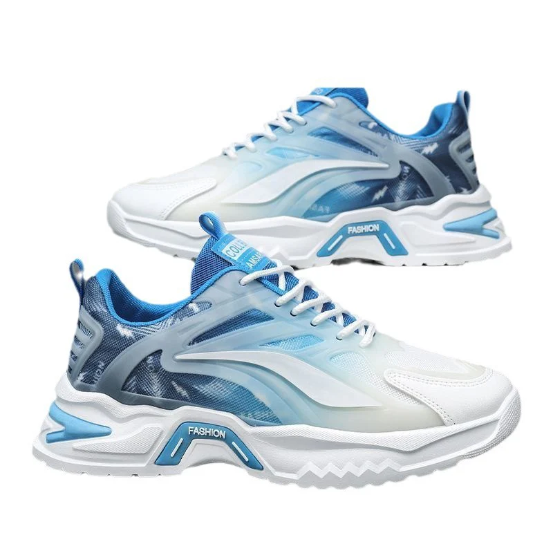 Damen Sportliche Sneakers mit atmungsaktiver Oberflächenstruktur und dämpfender Sohle Heidi Mode - Image 5
