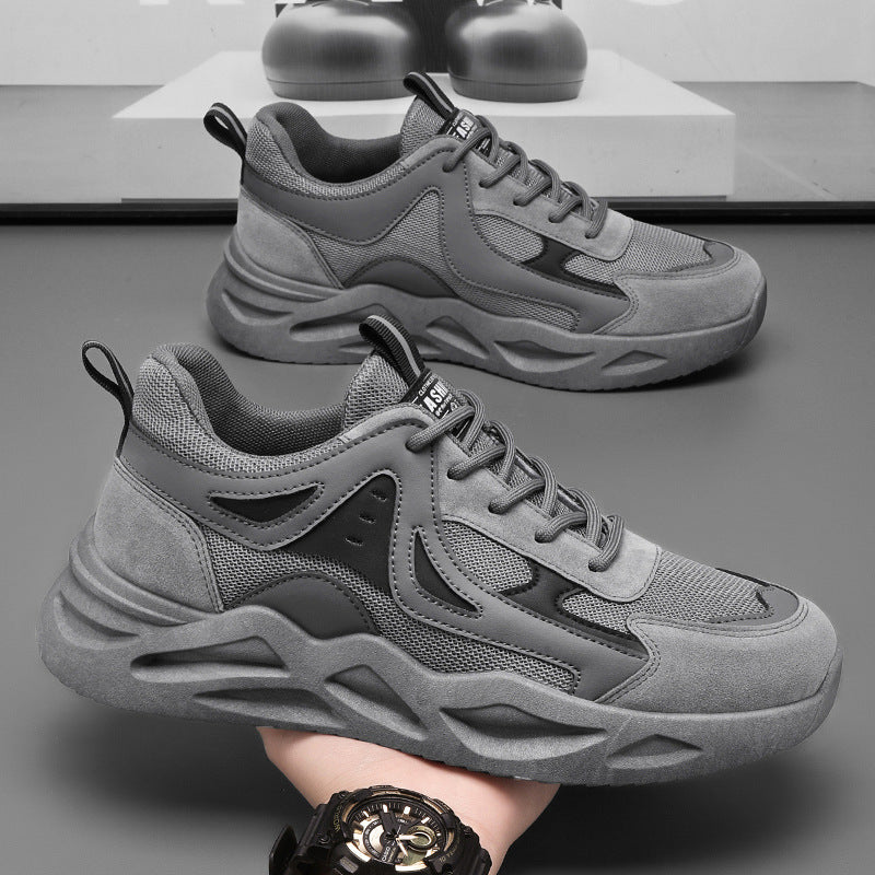 Damen Sportliche Sneakers mit atmungsaktiver Oberflächenstruktur und robustem Sohlenprofil Heidi Mode - Image 2