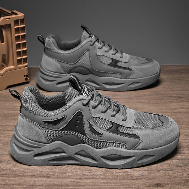 Damen Sportliche Sneakers mit atmungsaktiver Oberflächenstruktur und robustem Sohlenprofil Heidi Mode - Image 4