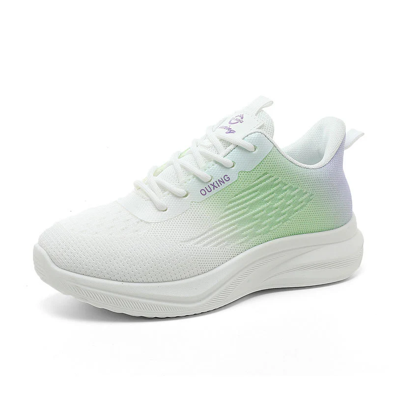 Damen Sportliche Sneakers mit atmungsaktiver Obermaterialstruktur und dämpfendem Laufprofil Heidi Mode - Image 5
