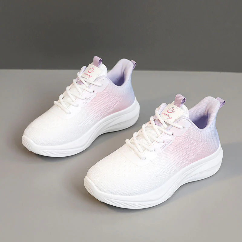 Damen Sportliche Sneakers mit atmungsaktiver Obermaterialstruktur und dämpfendem Laufprofil Heidi Mode - Image 8