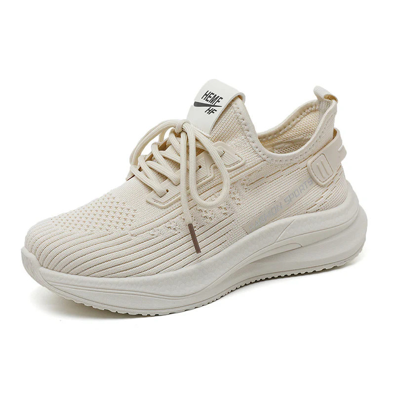 Damen Sportliche Sneakers mit atmungsaktiver Obermaterialstruktur und flexibel dämpfender Sohle Heidi Mode - Image 5