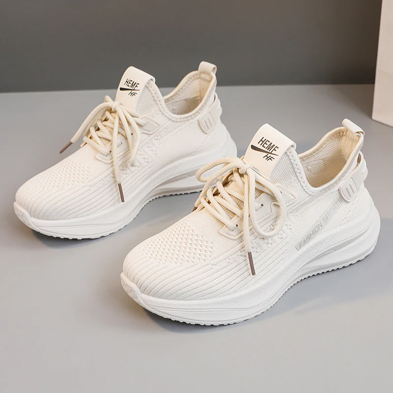 Damen Sportliche Sneakers mit atmungsaktiver Obermaterialstruktur und flexibel dämpfender Sohle Heidi Mode - Image 6
