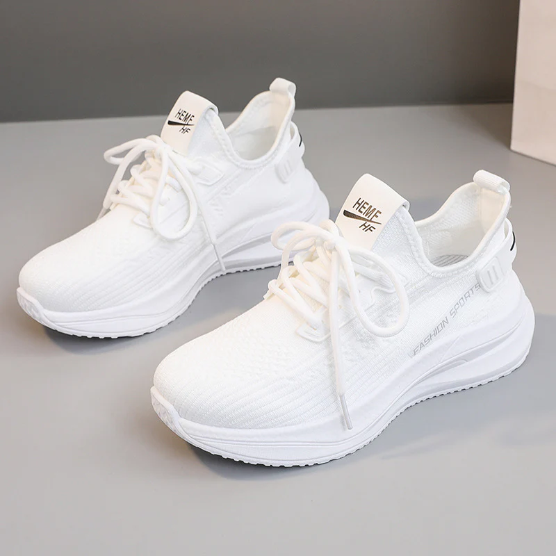 Damen Sportliche Sneakers mit atmungsaktiver Obermaterialstruktur und flexibel dämpfender Sohle Heidi Mode - Image 7