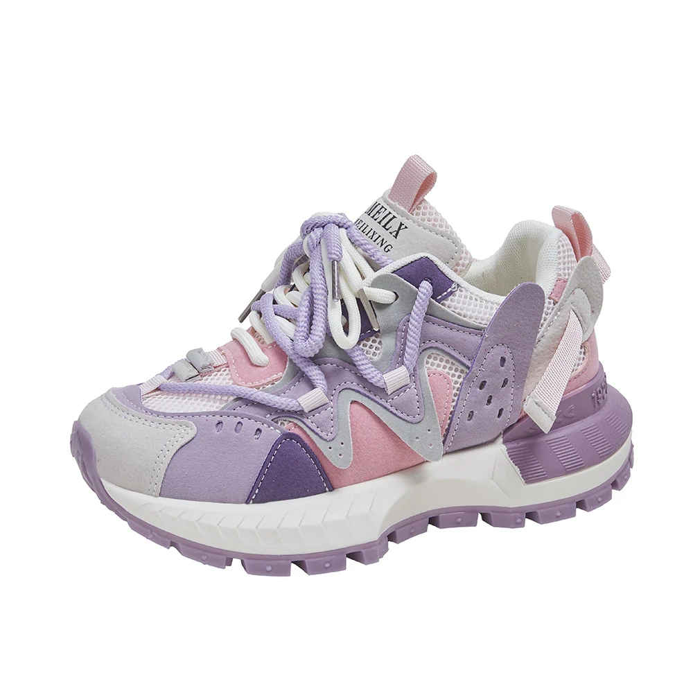 Damen sportliche Sneakers mit atmungsaktiver Obermaterialstruktur und rutschfester Sohle Heidi Mode - Image 7
