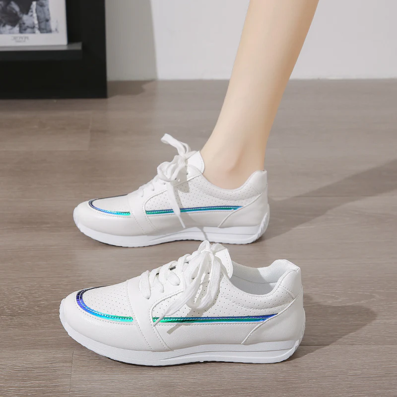 Damen Sportliche Sneakers mit atmungsaktiver und flexibler Sohle Heidi Mode - Image 2