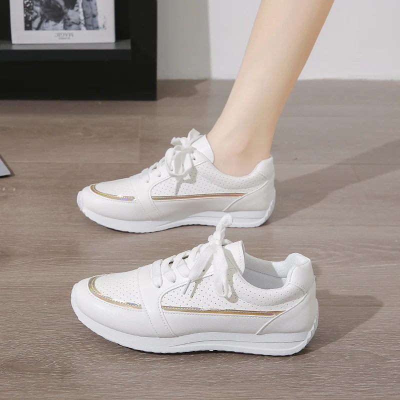 Damen Sportliche Sneakers mit atmungsaktiver und flexibler Sohle Heidi Mode - Image 3