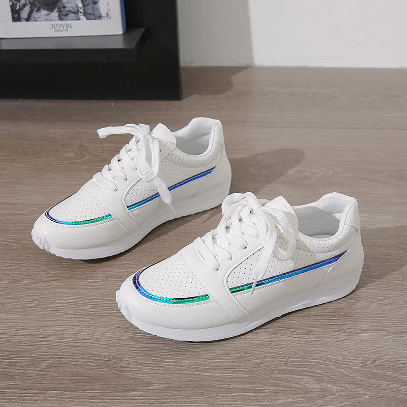 Damen Sportliche Sneakers mit atmungsaktiver und flexibler Sohle Heidi Mode - Image 7