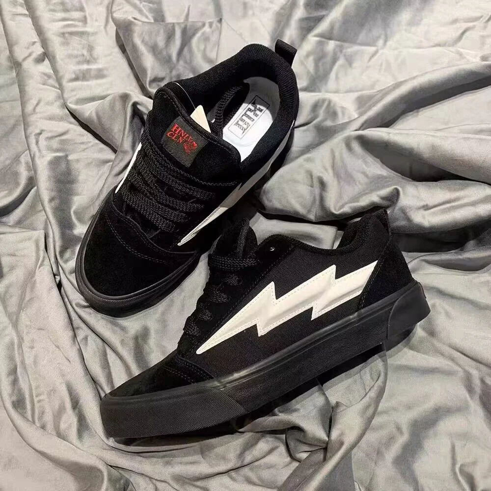 Damen Sportliche Sneakers mit auffällig grafischem Blitzen-Design Heidi Mode - Image 3