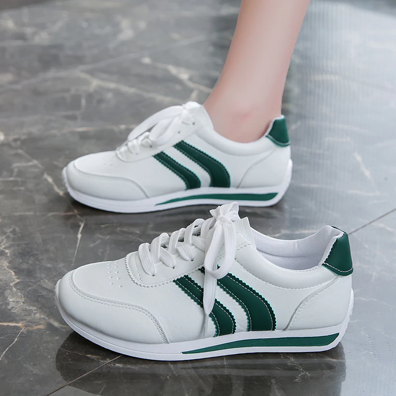 Damen Sportliche Sneakers mit bequemer Schnürung und atmungsaktivem Design Heidi Mode - Image 3