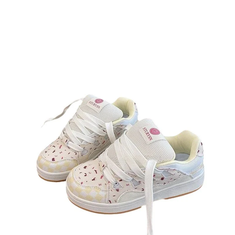 Damen sportliche Sneakers mit buntem Motivdruck Heidi Mode - Image 5