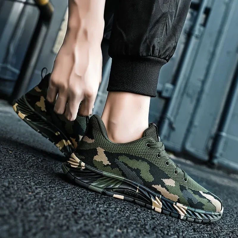 Damen Sportliche Sneakers mit Camouflage-Design und komfortabler Dämpfung Heidi Mode - Image 2